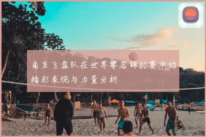 南京飞盘队在世界攀岩锦标赛中的精彩表现与力量分析
