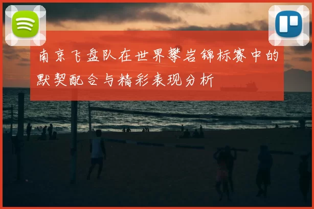 南京飞盘队在世界攀岩锦标赛中的默契配合与精彩表现分析
