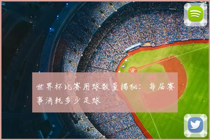 世界杯比赛用球数量揭秘:每届赛事消耗多少足球