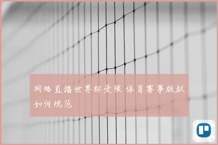 网络直播世界杯受限 体育赛事版权如何规范