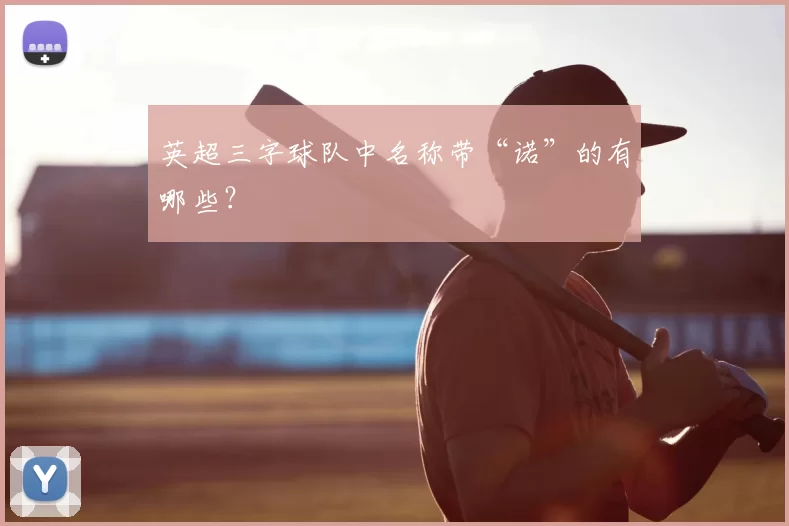 英超三字球队中名称带“诺”的有哪些？