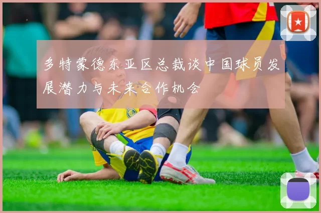 多特蒙德东亚区总裁谈中国球员发展潜力与未来合作机会