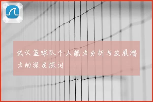 武汉篮球队个人能力分析与发展潜力的深度探讨